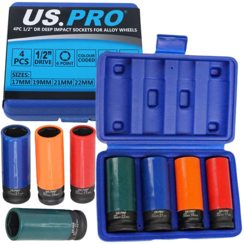 Pro 4pc deep impact - impact, socket