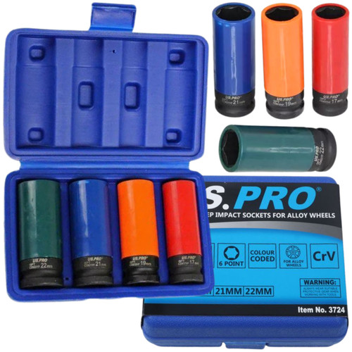 Pro 4pc drive - 4pc, 1/2"
