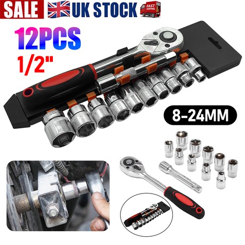 12pcs inch socket - 12pcs, set