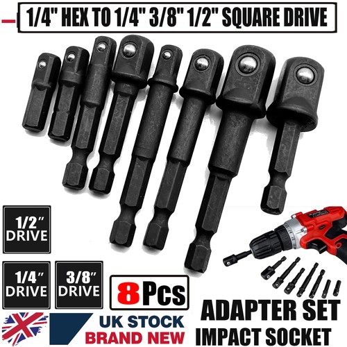 8pcs impact grade socket - grade,