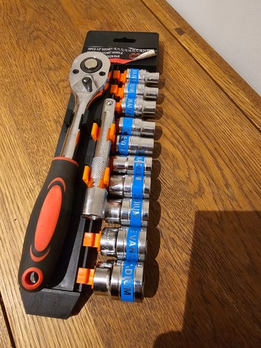 12pcs socket set - set, 10-22mm