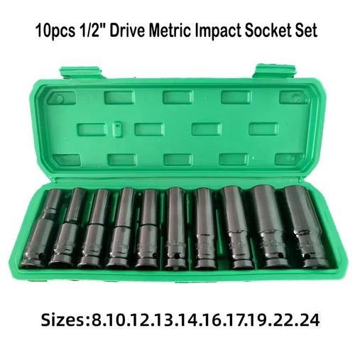 Drive metric impact socket - 1/2,