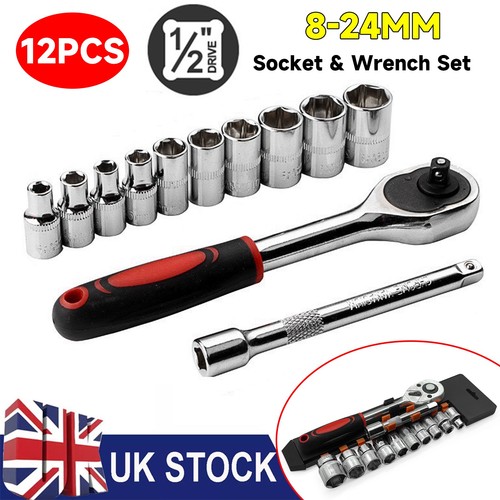 12pcs inch drive - 1/2-inch,