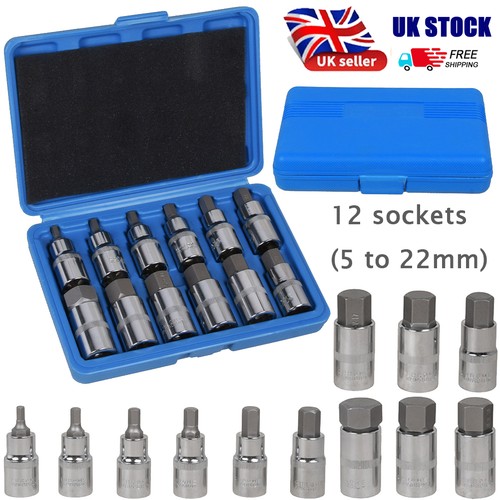 12pcs inch drive impact - 12pcs,