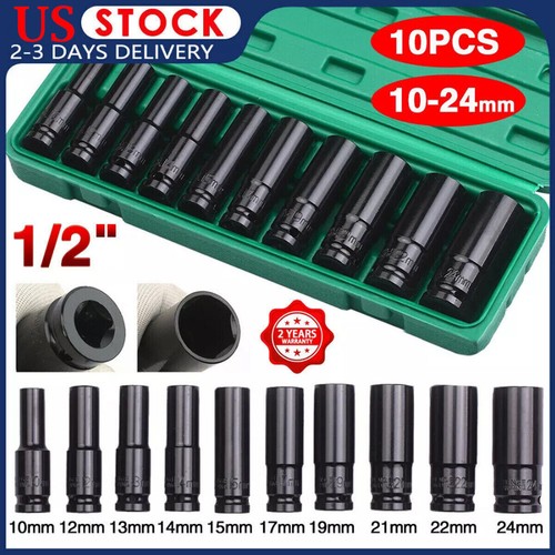 Impact socket set 10pc - impact,