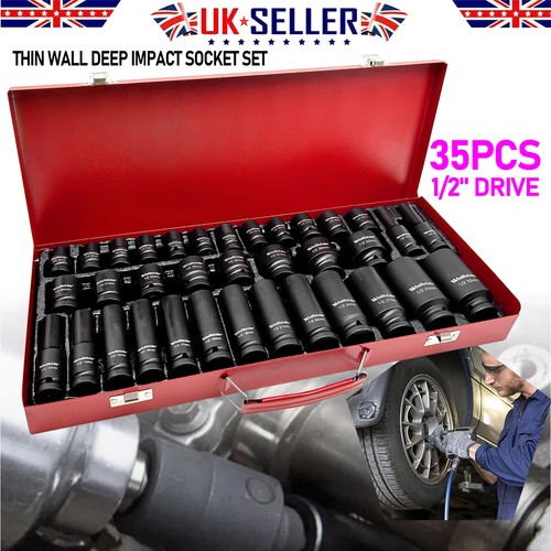35pcs deep impact socket set - 35pcs,