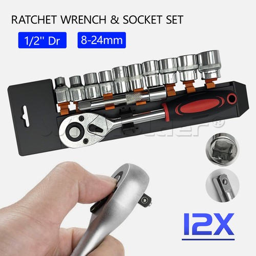 High carbon steel - 12pc, 1/2''