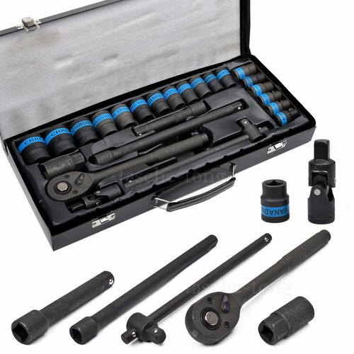 25pcs drive impact socket - impact,