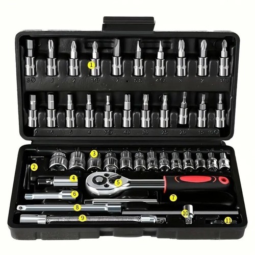 46pcs drive socket set - 46pcs,